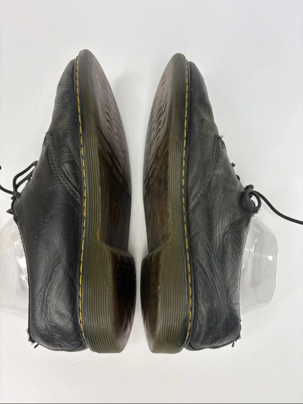 Dr. Martens Black Leather 3-Eye 1461 Derby Shoes